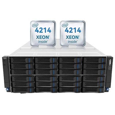 Inspur NF5466M5 3104 8G PC 4U 2-Sockets 24SFF Xeon NF5280M6 Server mit 24SFF Speicher