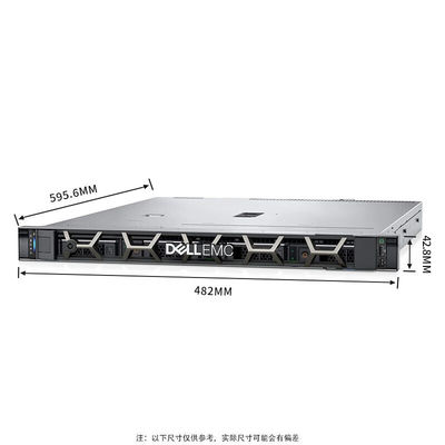 Intel Xeon E2324 8GB Speicher 100% Original Dell PowerEdge R350 1U Rack Server Computer