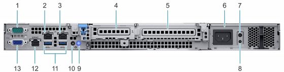 Original Dells 1U PowerEdge R240 R250 R350 R440 Rack Server mit Intel Xeon E-2226G