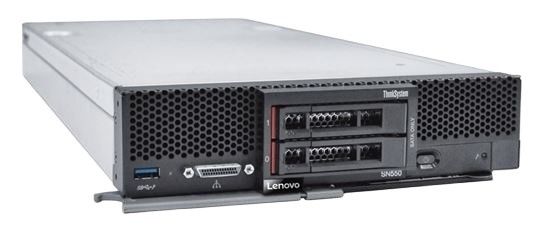 Lenovo ThinkSystem SN550 V2 Blade Server 2,2 GHz Prozessor bereit zum Versand