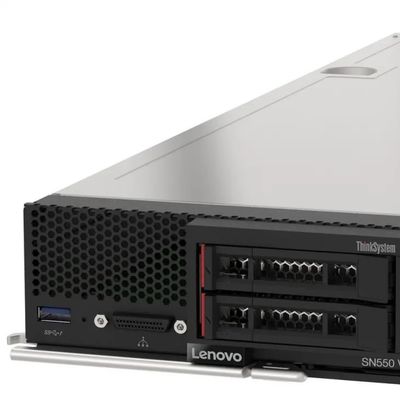 Lenovo ThinkSystem SN550 V2 Blade Server 2,2 GHz Prozessor bereit zum Versand