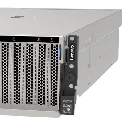 3 GHz-Prozessor Hauptfrequenz-Rack-Server ThinkSystem SR675 V3 für Unternehmen