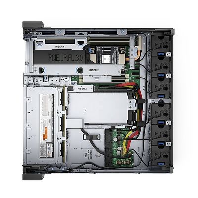 Intel Xeon Silver 4314*2 Rack Server 64G DDR4 1.92TSSD*2 PERC H755 5719 Vier-Port-Netzwerkkarte 1400W*2