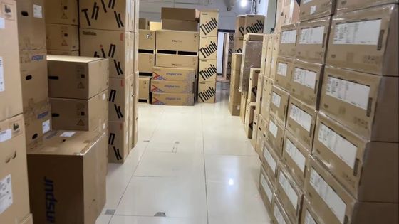 Datenübertragung mit Stackbarem Dell EMC Connectrix DS-6620B 32 Gb/s Glasfaserkanal-Switch