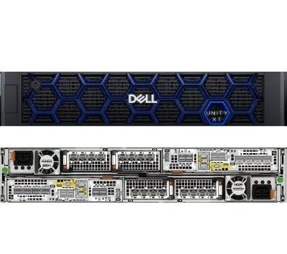 Dell EMC Unity XT380 4x1.2TB Netzwerkspeicher 2U Rack Server mit 580W Stromversorgung