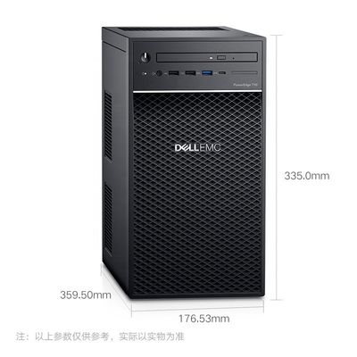 PowerEdge T40 Tower Server 2Kern Intel Pentium Gold G5400 8G ECC UDIMM 1TB Speicher