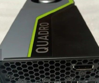Nvidia RTX5000 16GB Grafikkarte mit Langverlängerer und Video Speicher Typ GDDR6