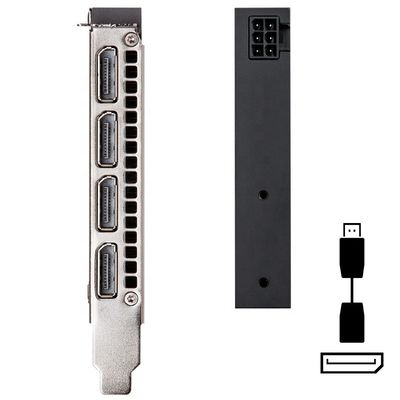 PCI Express 3.0 X16 nVIDIA RTX A4000 16G Grafikkarte für die professionelle Videobearbeitung