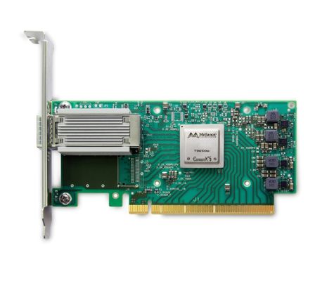 Kabelförmige DELL Intel Mellanox ConnectX-5 Dual Port 10/25GbE SFP28 Adapter PCIe Netzwerkkarte