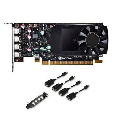 PCI Express 3.0 16X NVIDIA QUADRO P1000 Mini Display Port Ausgänge für Profis