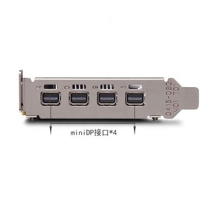 PCI Express 3.0 16X NVIDIA QUADRO P1000 Mini Display Port Ausgänge für Profis