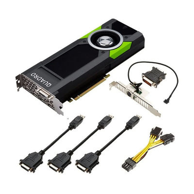 1830MHZ Kernuhr nVIDIA QUADRO RTX 5000 16G Videokarte für professionelle Anwendungen