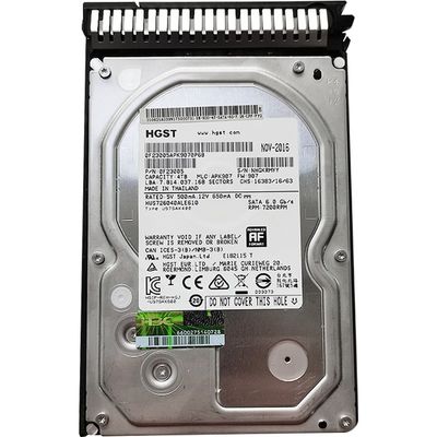 HUS726040ALE610 4TB 3.5' 7200RPM SATA Server Festplatte mit Lesegeschwindigkeit von 301-400MB/S