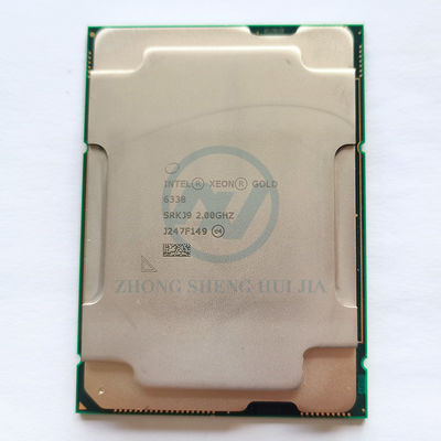 Leistungsstarker Intel Xeon Gold 6338 Prozessor 2,0 GHz 32 Kerne mit 48 MB Cache Socket F