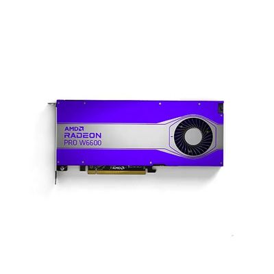 Desktop-Grafikkarte AMD Radeon PRO W6600 mit maximaler Speicherbandbreite bis zu 224 GB/s