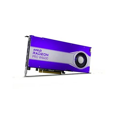 Desktop-Grafikkarte AMD Radeon PRO W6600 mit maximaler Speicherbandbreite bis zu 224 GB/s
