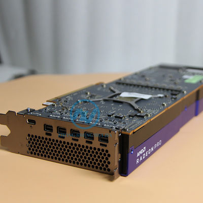 14 Gbps Speicheruhr W5700 8 GB GDDR6 PCI Express 4.0 x16 Grafikkarte für AMD Radeon Pro